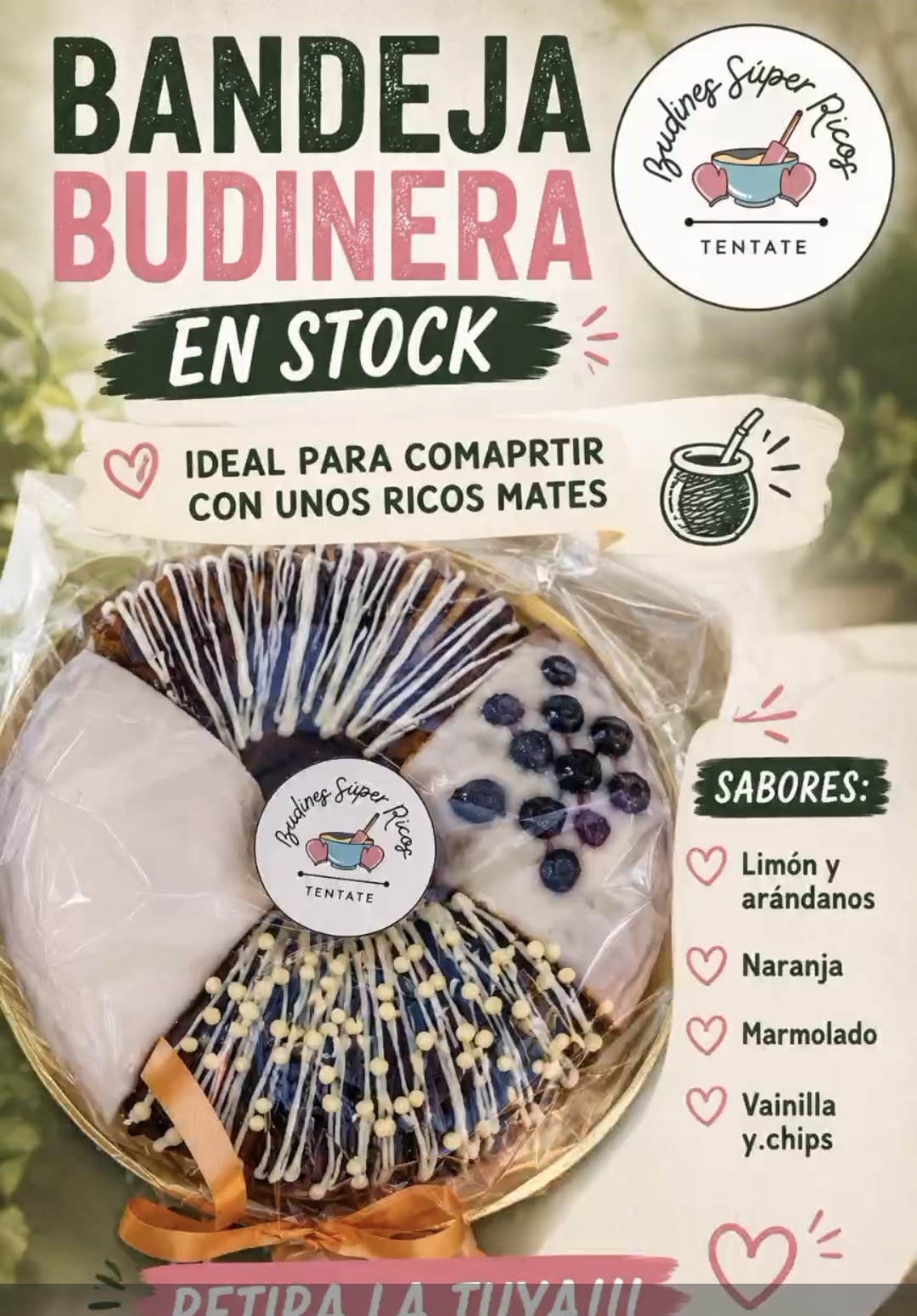Bandeja Budinera